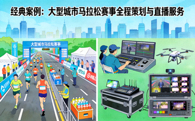 经典案例：大型城市马拉松赛事全程策划与直播服务